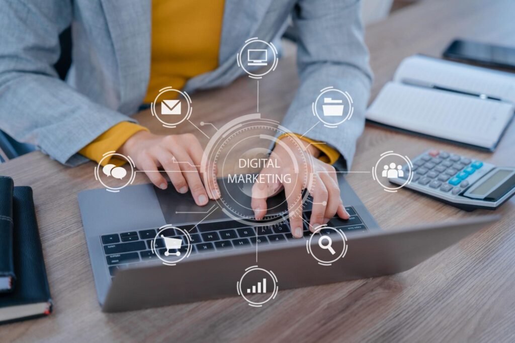 Top digital marketing agency in India working on online marketing strategy